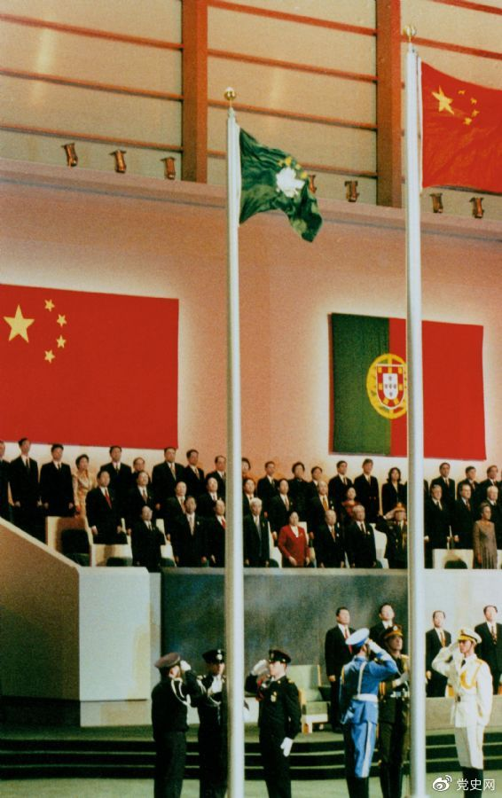 1999年12月20日，中國政府恢復行使對澳門的主權(quán)。